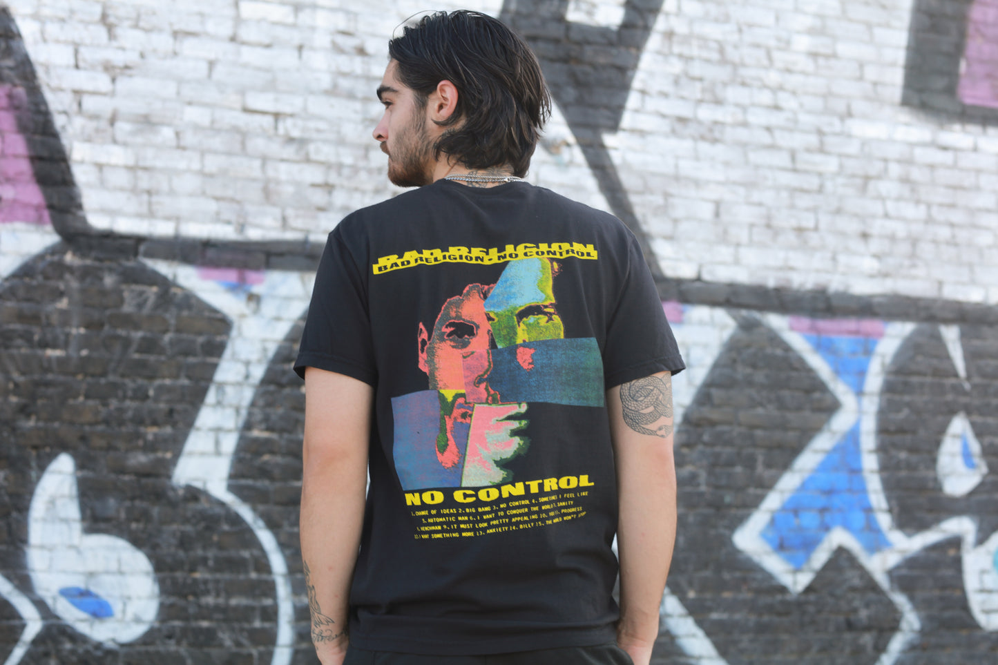 No Control Track List T-Shirt (Black)