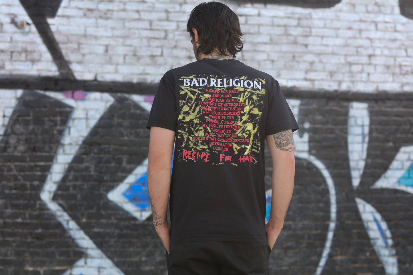 Recipe For Hate Track List T-Shirt (Black)