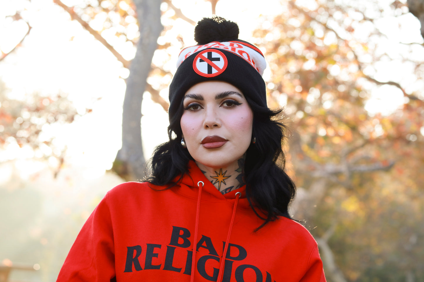 Crossbuster Pom Beanie