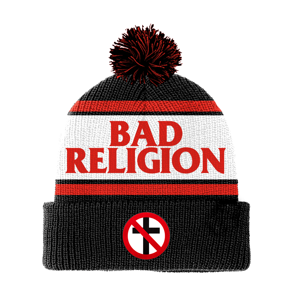 Crossbuster Pom Beanie – Bad Religion Store