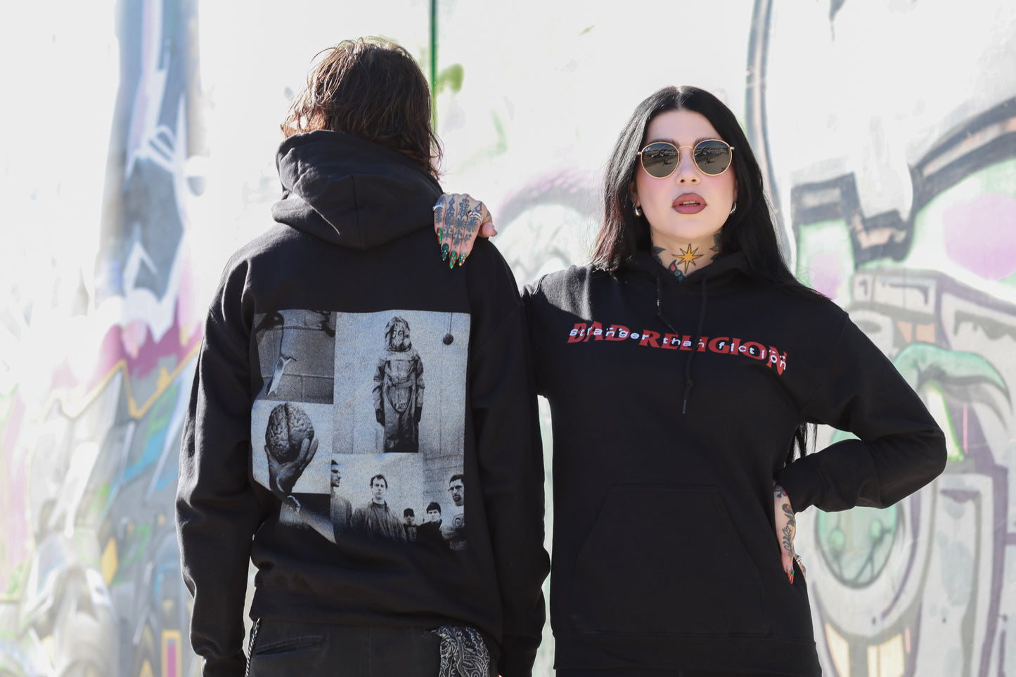 Stranger Than Fiction Pullover Hoodie (Black)