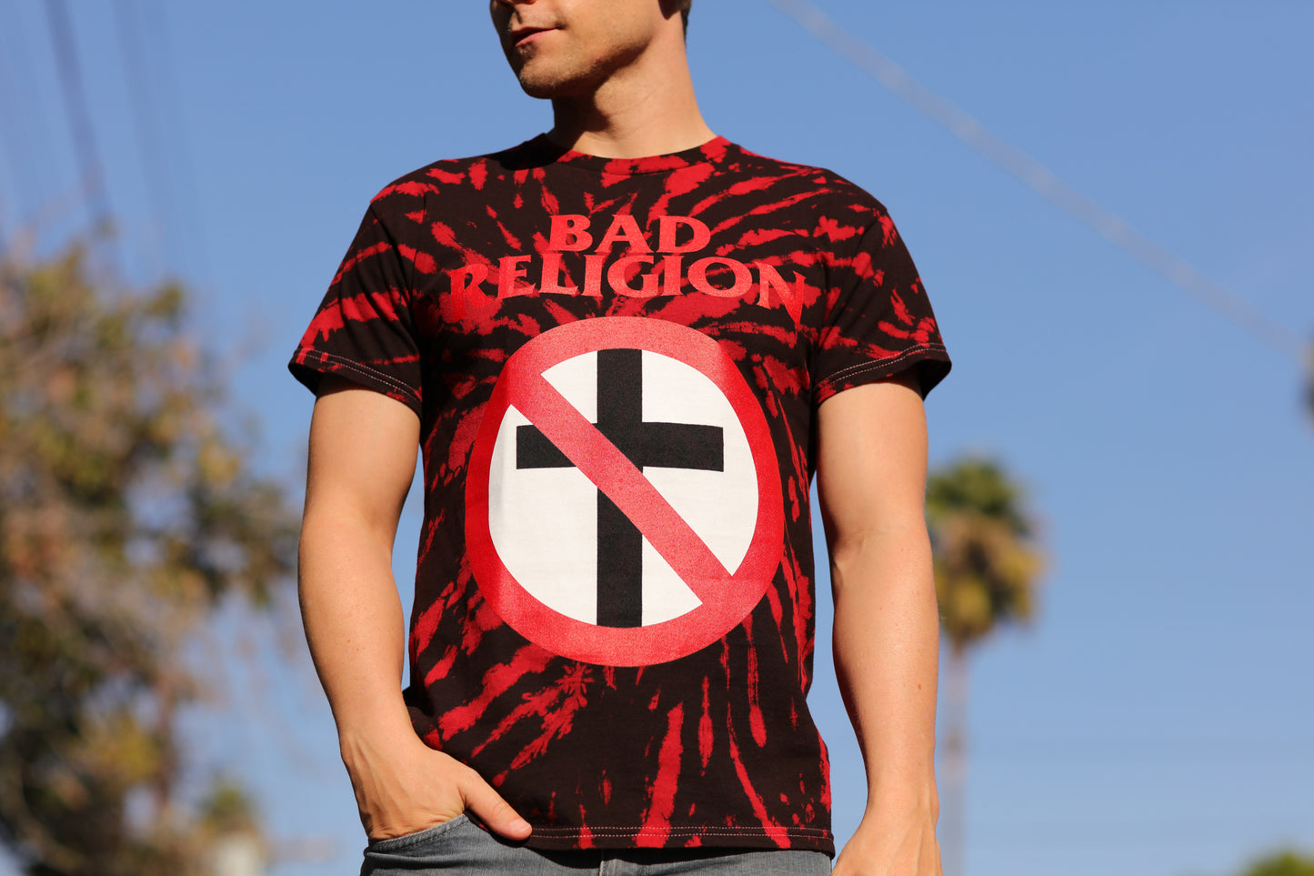 Crossbuster T-Shirt (Black Widow Dye)