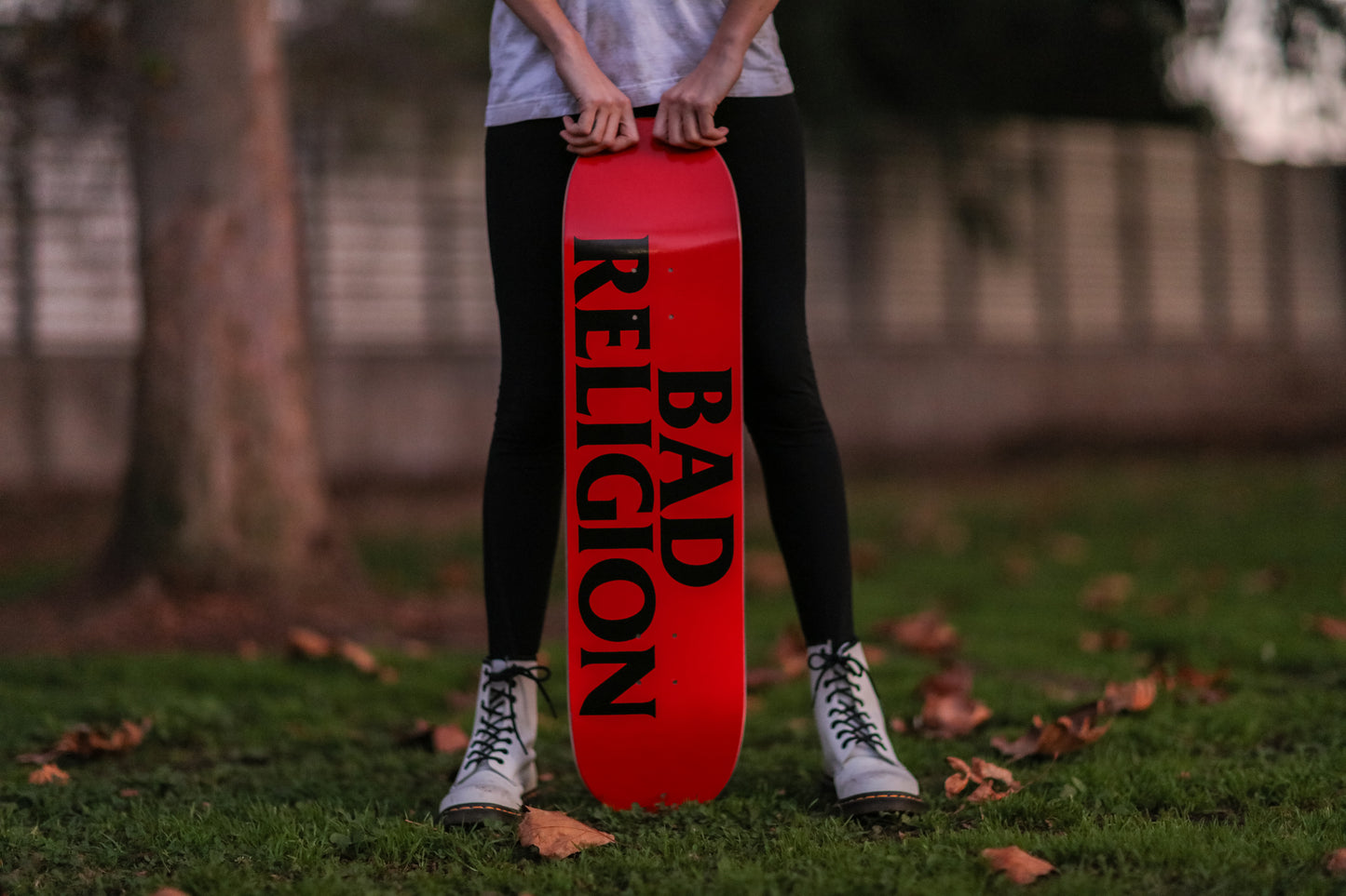 Logo Skate Deck (Red)