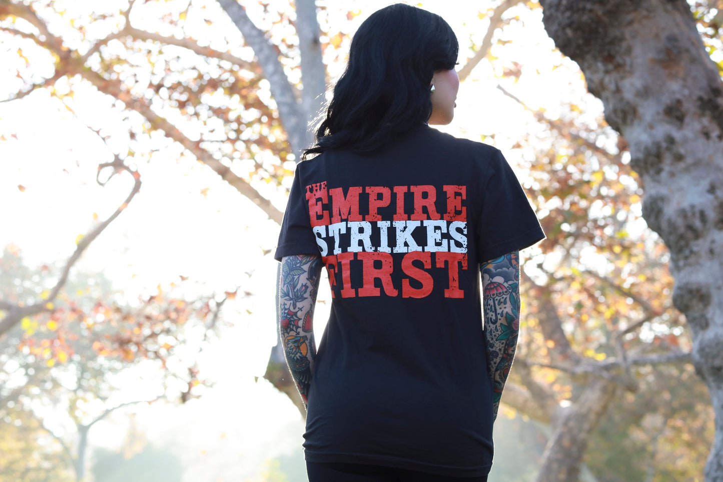The Empire Strikes First T- Shirt (Black)