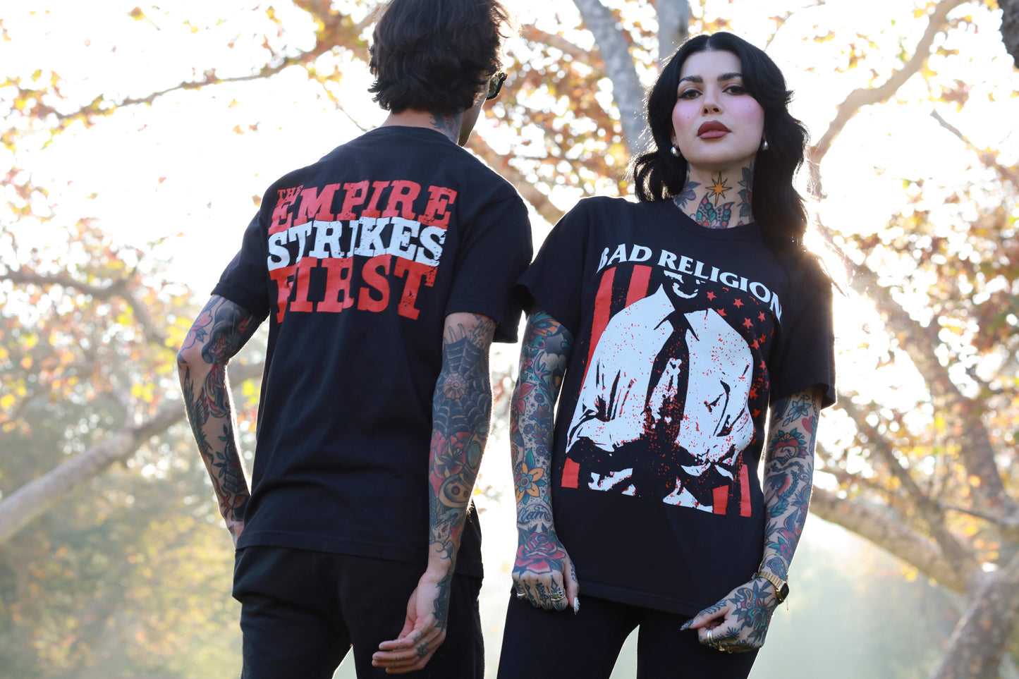 The Empire Strikes First T- Shirt (Black)