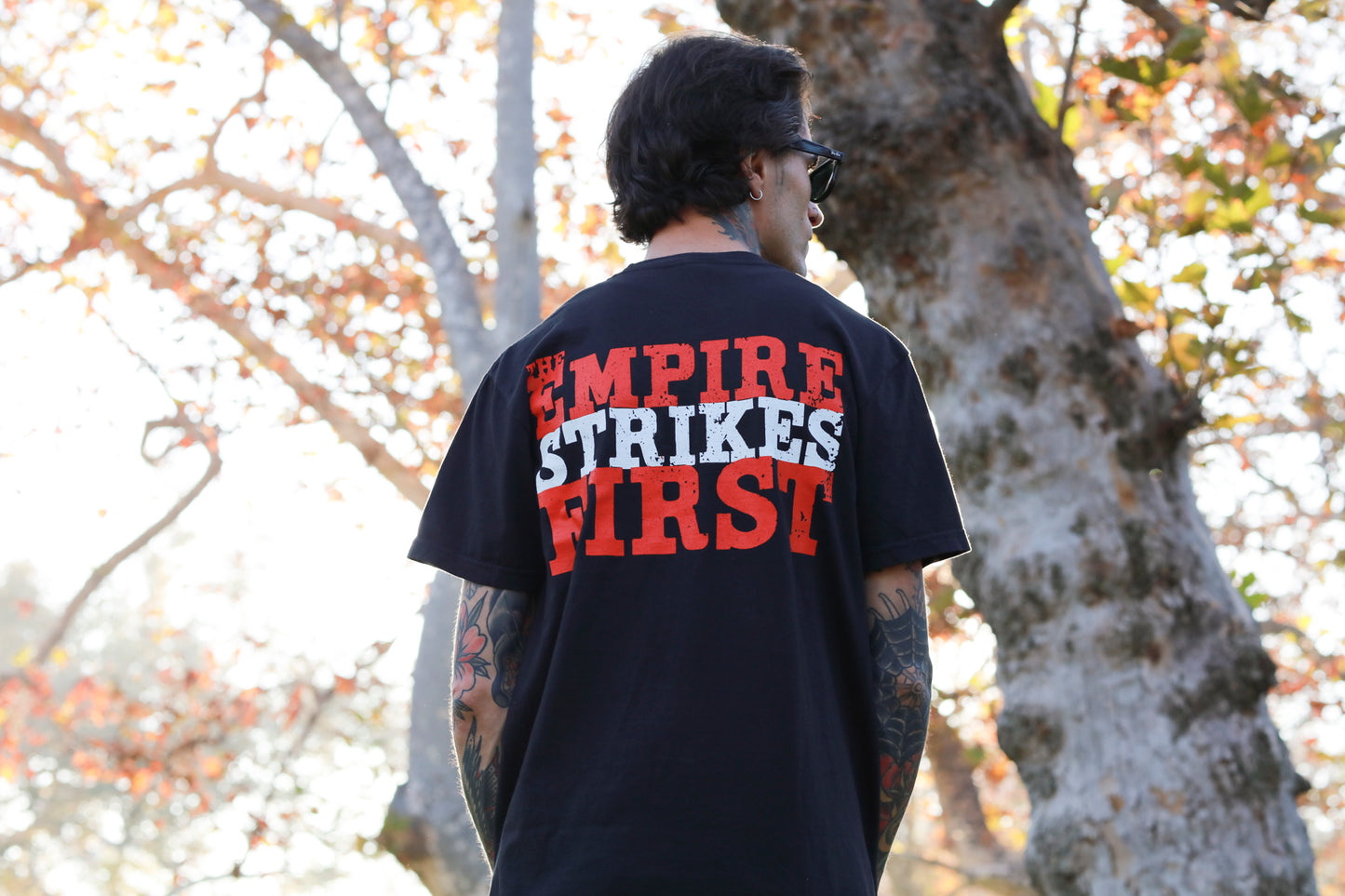 The Empire Strikes First T- Shirt (Black)