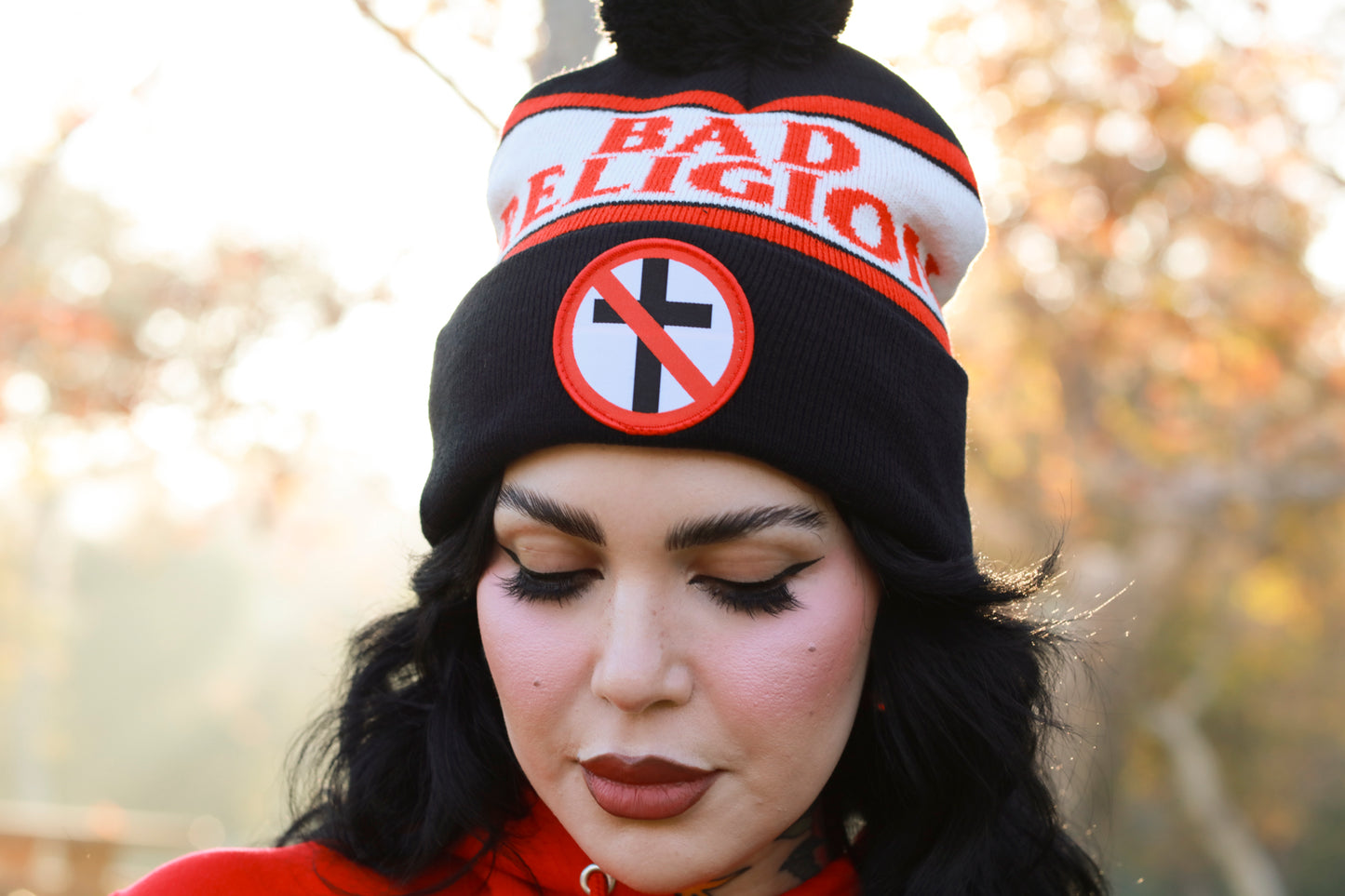 Crossbuster Pom Beanie