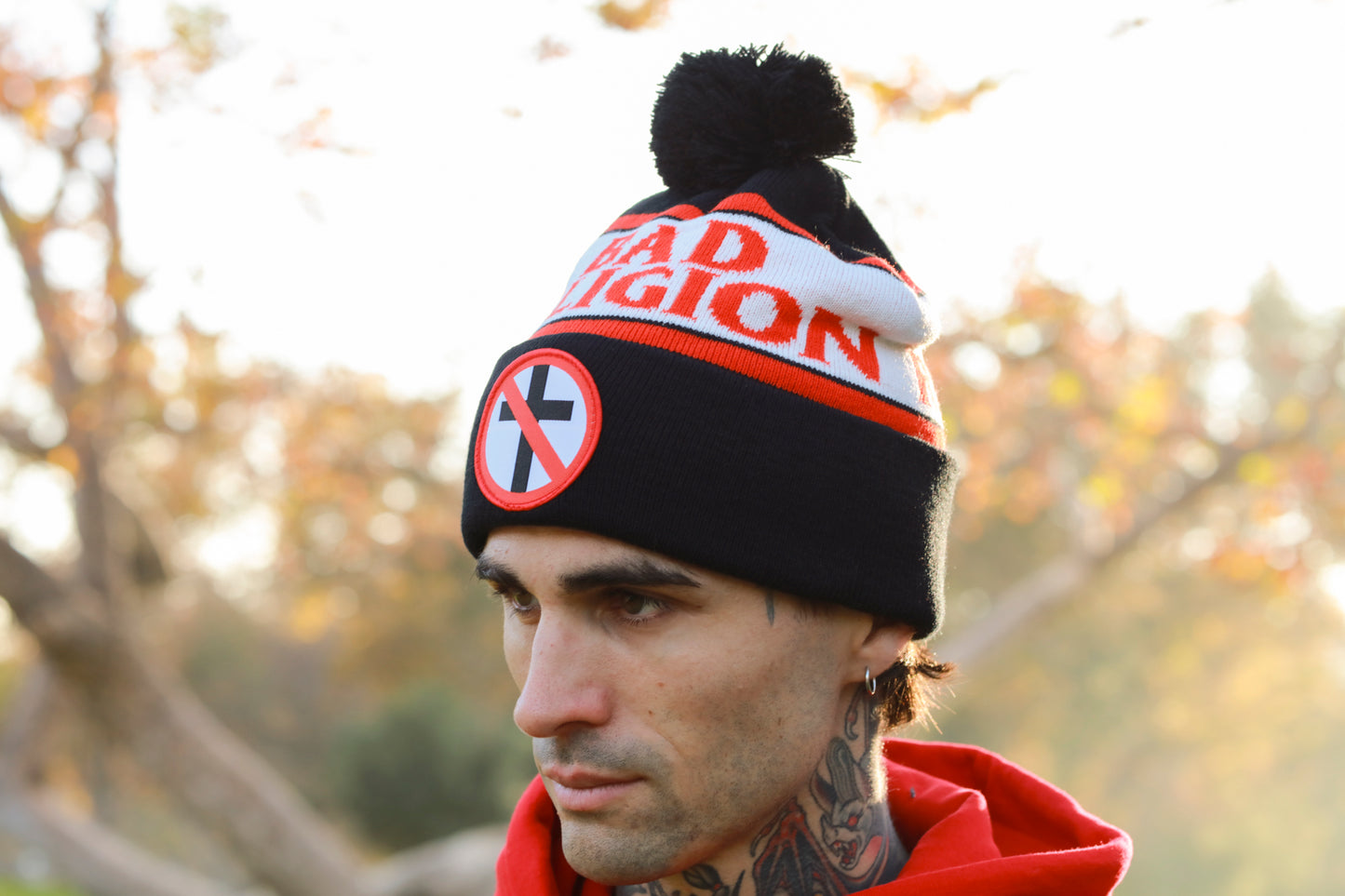 Crossbuster Pom Beanie