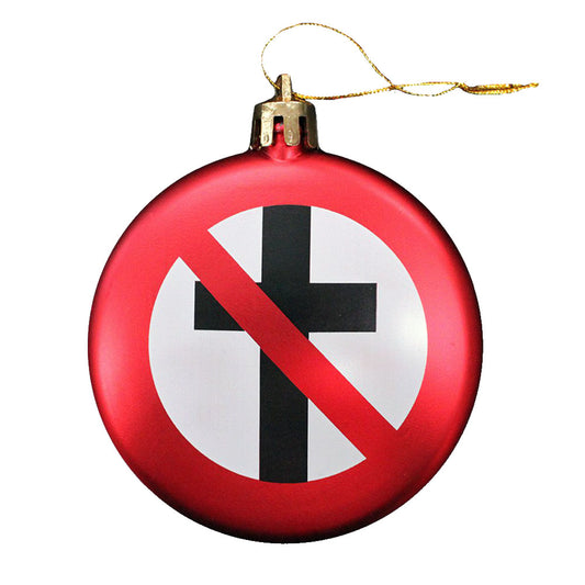 Crossbuster Holiday Ornament