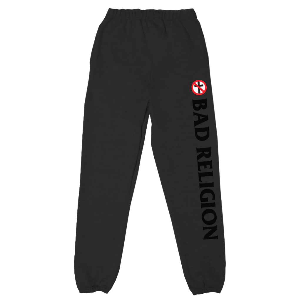 Embroidered Crossbuster Sweatpants (Black)