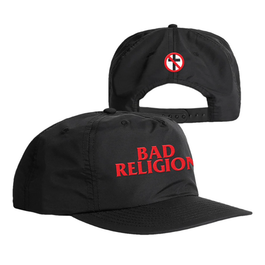 Logo Crossbuster Snapback Hat (Black)